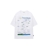 Type Of Clouds Graphic Overfit T-shirt - 3COLOR
