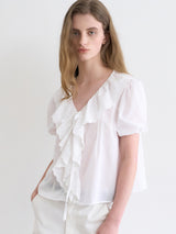 Sophie blouse (Ivory)