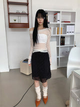 レースドレープロングスリーブ (2C)