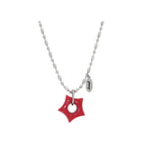 gleaming リトルスターネックレス <red>
