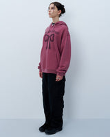 NEVER BREAK PIGMENT HOODIE-PURPLE