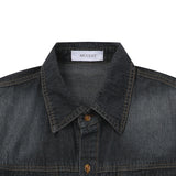 ALYTH ロールアップデニムシャツ ユニセックス (2Color)