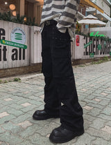 Aki Studded Parachute Cargo Pants