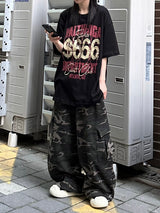 666ヴィンテージナンバーTシャツ