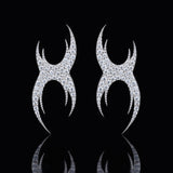 SEXXDEVIL“XX”エイリアンライクピアス(ペア)