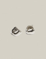 Stone Earrings Silver