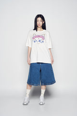 25SS STAR RABBIT SHORT SLEEVE T-SHIRT CREAM