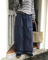 [ORIGINAL] Kinder Pigment Cargo Wide Pants