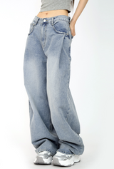 Cloud Wide Denim Pants(2colors)