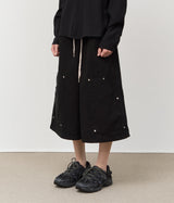 Basket Bermuda Pants (3color)