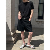 [S/S] ラフカッティングショートデニムパンツ(2color)