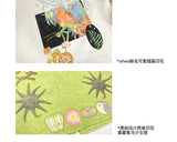 UnsocialNight original design autumn and winter light green cute イラストプリントハーフスカート female