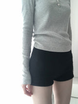 mild knit shorts (4c)