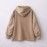 Waveline Hood Semi-Zipup (2 colors)