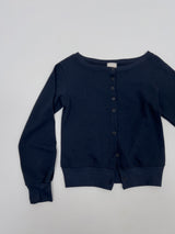 Forming Boat Neck Cardigan T-shirt