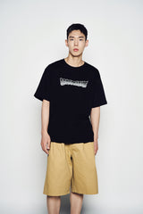 25SS COSMIC VILLAIN SHORT SLEEVE T-SHIRT BLACK