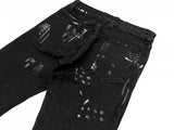 TZ Drill Dirty Denim - Black