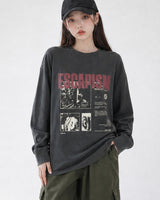 (UNISEX) Escapism Graphic Long Sleeve