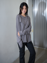 Layered Top Grey