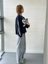(UNISEX) 92 Track Overfit Sweatshirt