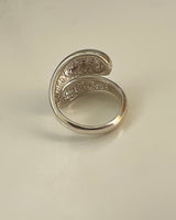 [92.5 silver] アワーグラスリング (2color)