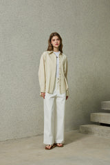 NOAH WIDE PANTS / ECRU