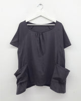 Soleil Pocket Loose T-shirt (3color)