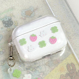 [AirPods] Clover Rabbit Strawberry  hard case (only case)