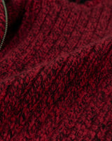 Mwoong Italy Wool Cashmere Knit Zip-up(RED)