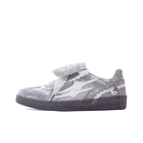 KILLWINNER Gray German Training-style Shoes, Retro and Stylish Casual Sneakers for Women 
