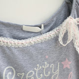 Melo Lace Ribbon Puff T-shirt