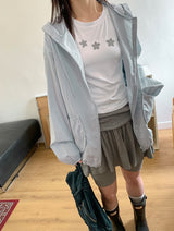 ダルトンフラワープリンティングモーダル半袖Tシャツ