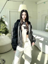 1101. シフォンリボンクロップT