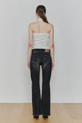 ANGEL SHIRRING TOP light mint