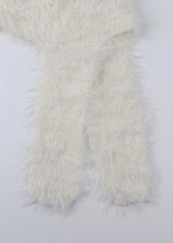 RABBIT FUR BEANIE