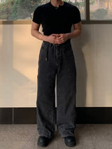 Bajo Side Seam Denim Pants