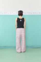 KIRI SKULL SLEEVELESS TOP (BLACK)