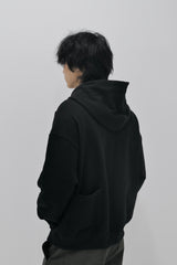  BPT Symbol Logo Appliqué Hoodie Black
