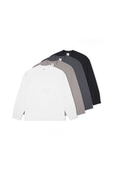 長袖ペーパーヤーンTシャツ