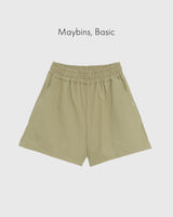 【MADE】Linen banding short pants