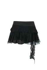 SWAN SKIRT black