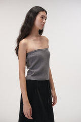 Camel tube top (Grey)