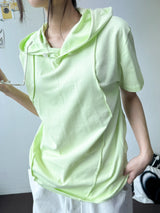 Bide Cotton Stitch Balloon Bermuda Shorts 2color