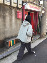 ナズウォッシュコットンワイドパンツ(3c)
