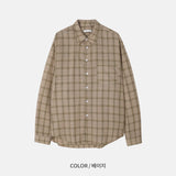 ガレットチェックシャツ (4color)