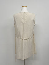 Raschel Nylon Slit Long Vest