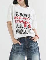 Scene Printing Overfit T-Shirt