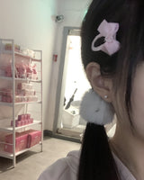 little hime hair pin - right pink (2pcs set)