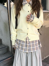 woorong round cardigan