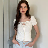 Round Hole T-shirt (white)